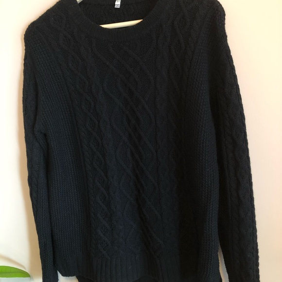 Wool and Yak Muji Cable Sweater - Picture 5 of 7